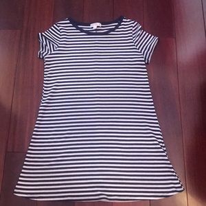 Striped skater dress